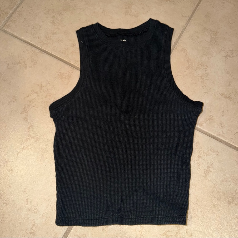 Hollister Classic Black Sleeveless Tee
